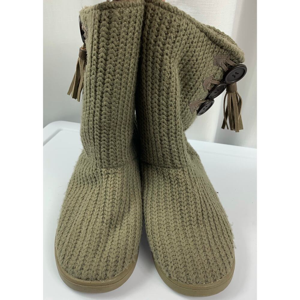 River Island Boots Knit Winter Tassel